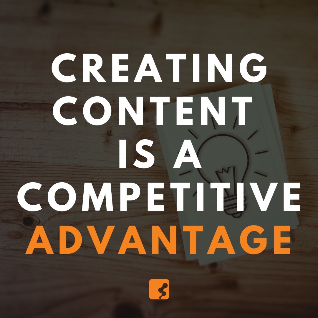 Creating Content IS a Competiti