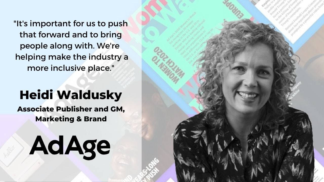 How to Make a Difference and Responsibly Lead by Example with Heidi Waldusky of Ad Age
